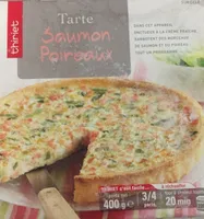 Tarte saumon poireaux