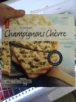 Flamm' champignons/chèvre