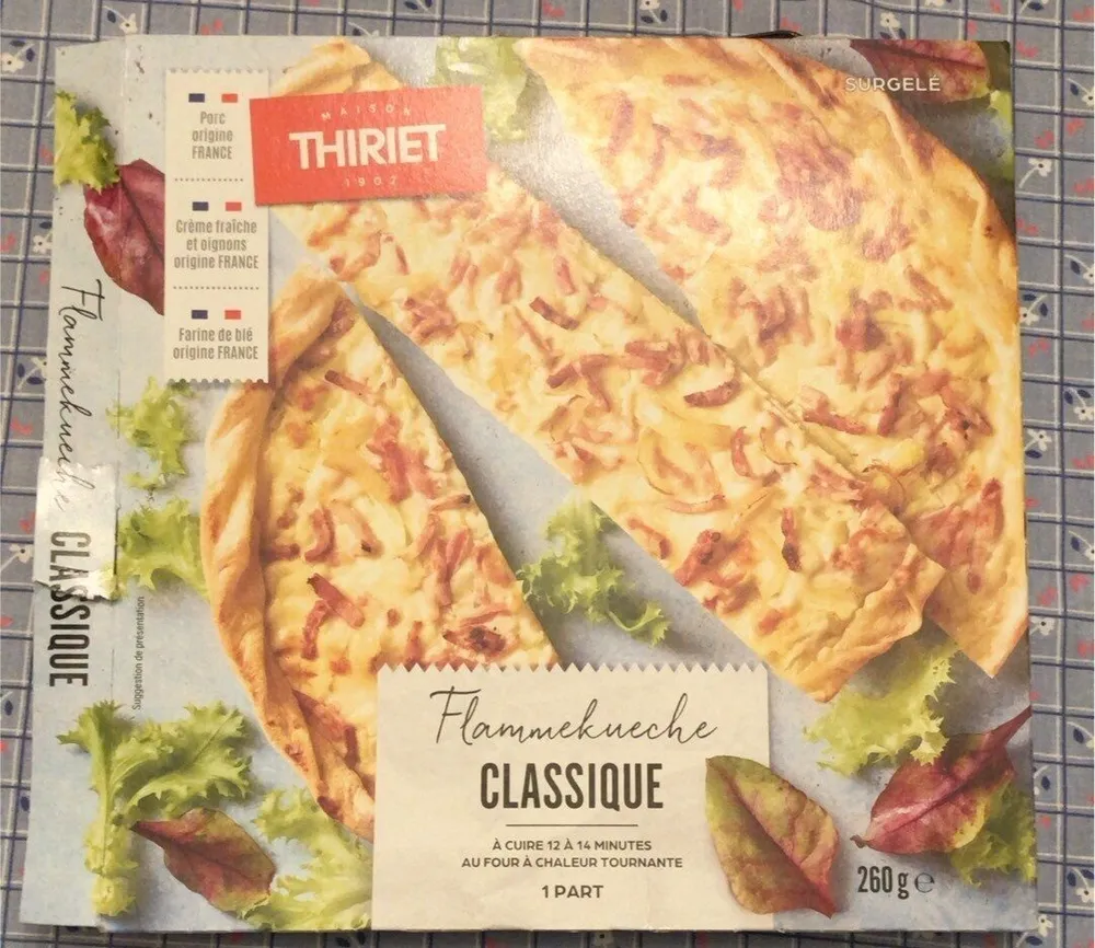 Flammekueche classique