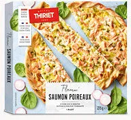 Flamme Saumon Poireaux