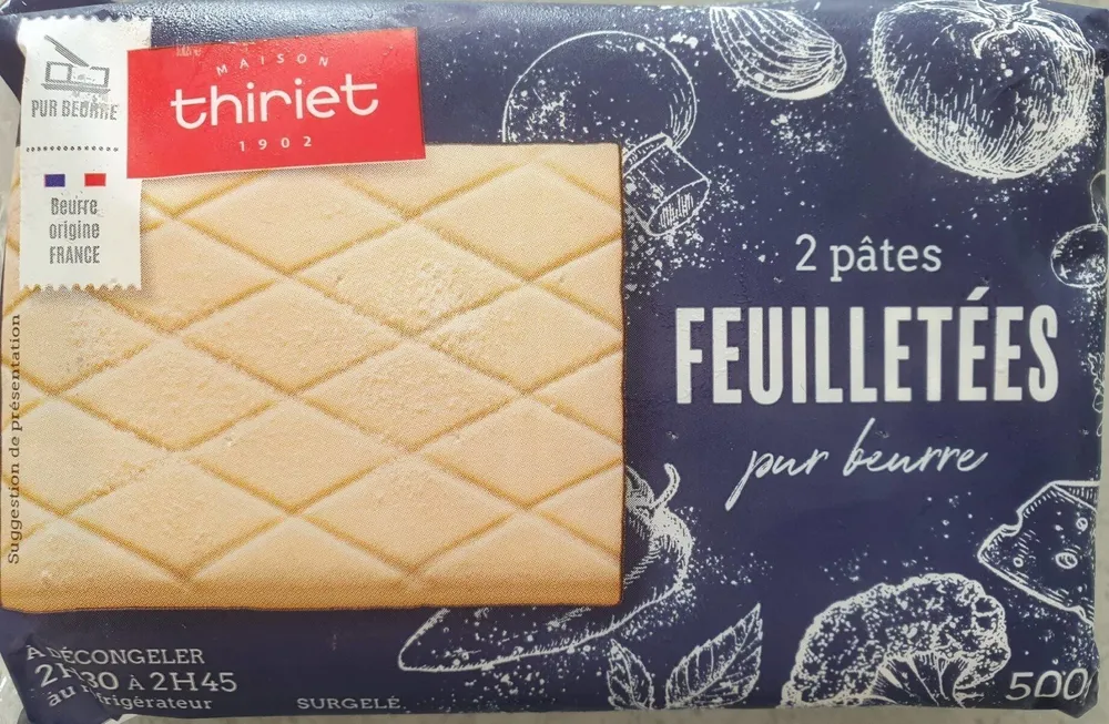 2 Pâtes feuilletées