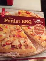 Pizza poulet barbecue