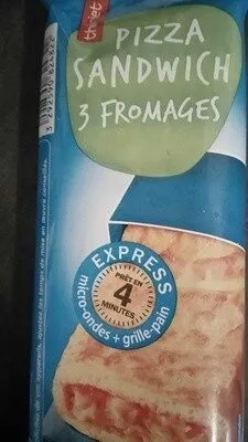 Pizza sandwich 3 fromages