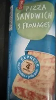 Pizza sandwich 3 fromages