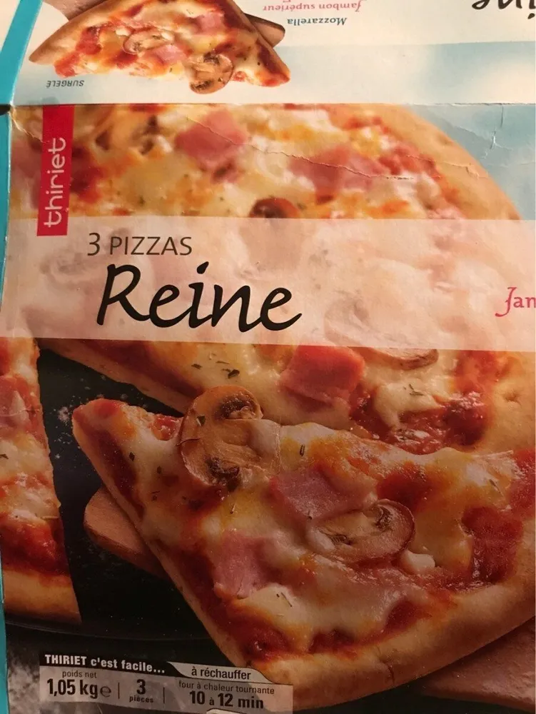 3 Pizzas Reine