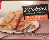 2 Galettes farine de blé et sarrasin savoyarde