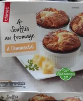 4 soufflés au fromage  à  l emental