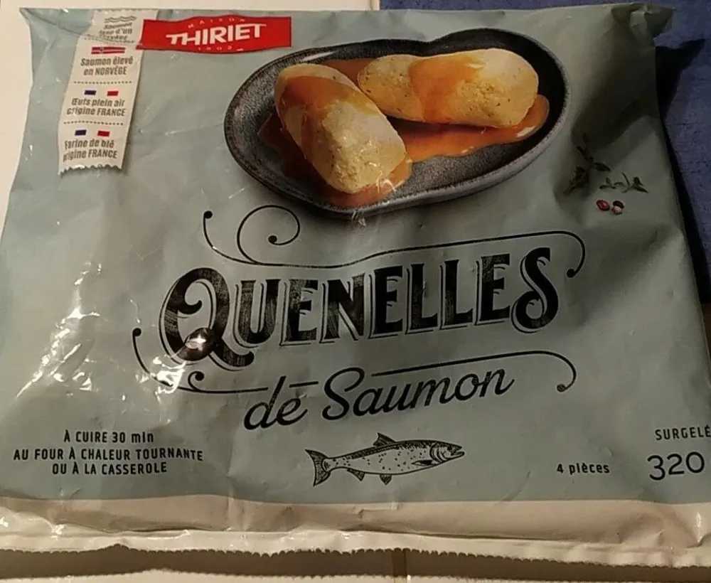 Quenelles de saumon