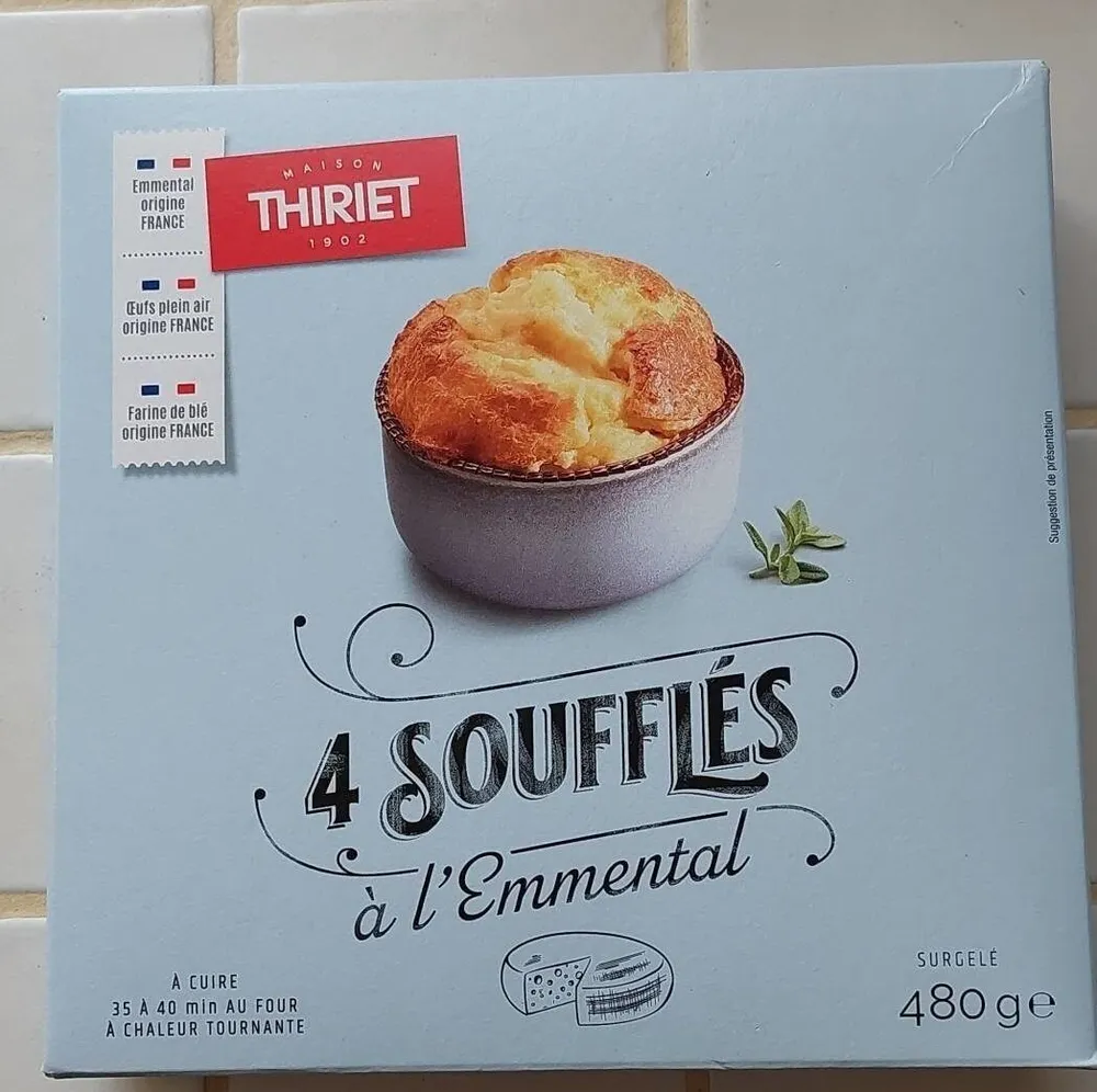 Soufflés à l'emmental