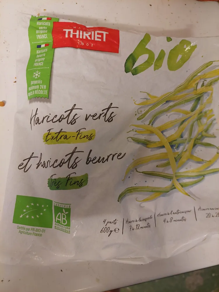Haricots verts et Haricots beurre