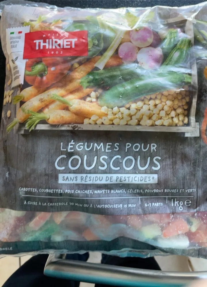 LÉGUMES POUR COUSCOUS