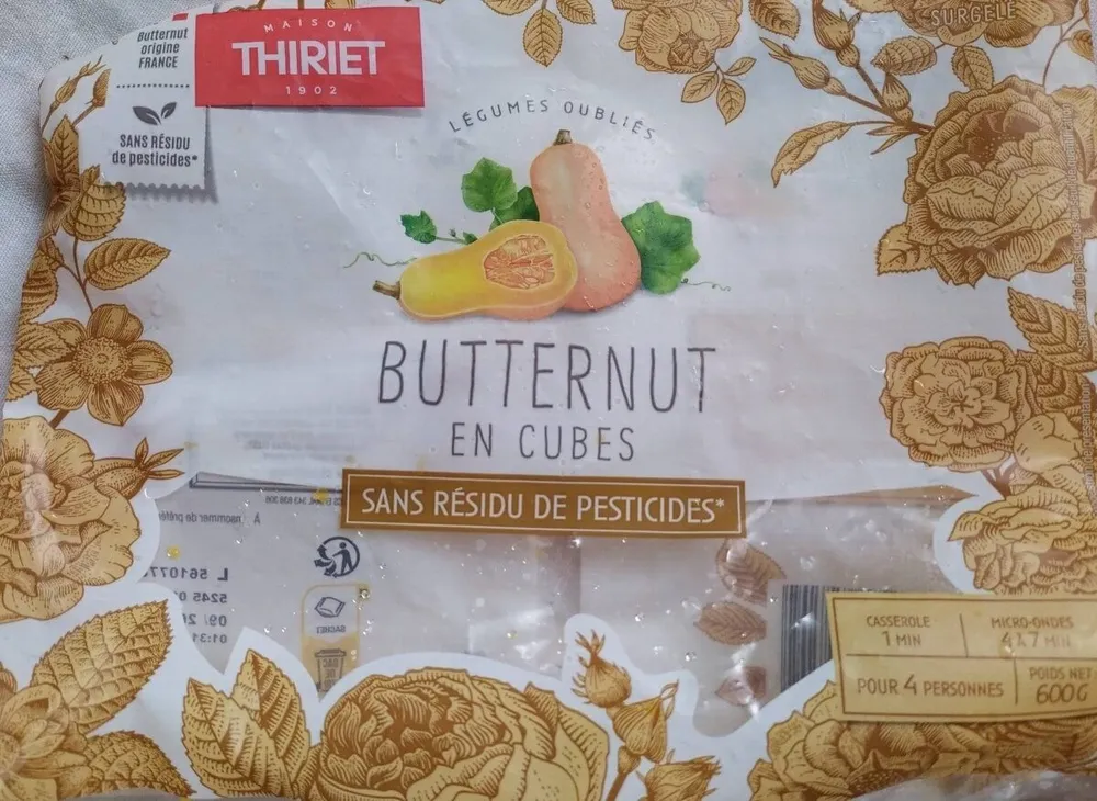 BUTTERNUT EN CUBES