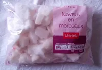 Navets en morceaux surgelé