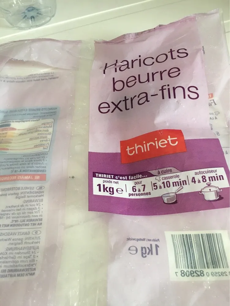 Haricots beurre extra-fins