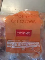 Potiron en cubes