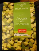 Avocats en morceaux
