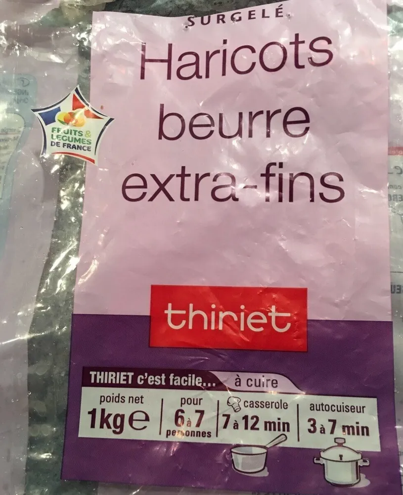 Haricots beurre