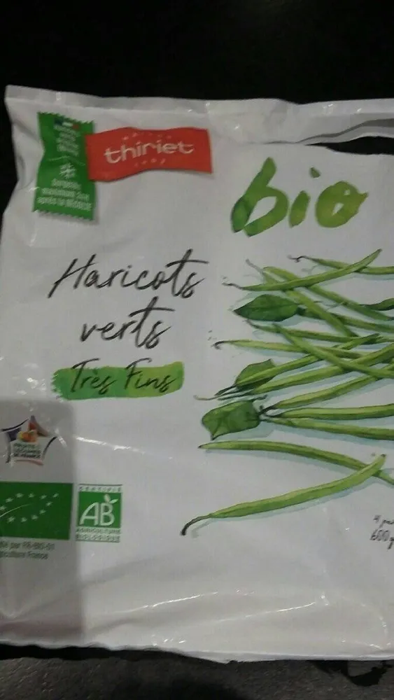 Haricots verts très fins