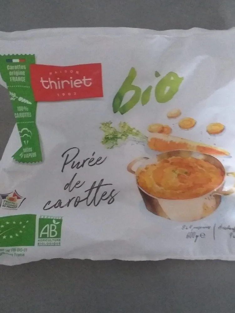 Purée de carottes