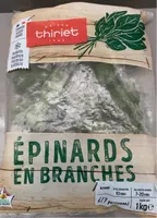 Epinards en branches