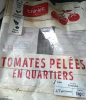 TOMATES PELÉES EN QUARTIERS