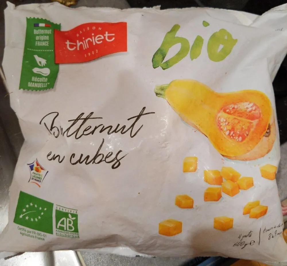 Butternut en cubes