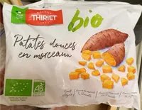 Patates douces en morceaux Bio