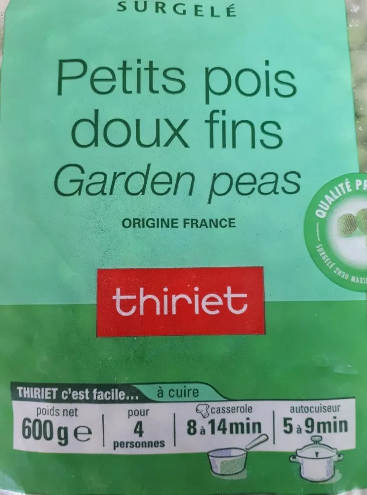 Petits Pois Doux Fins