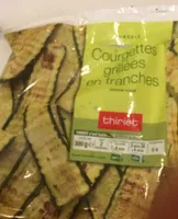 Courgettes grillees en tranches