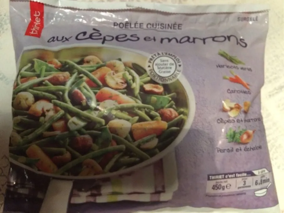 POELEE LEGUME CEPE MARRON 450G