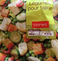Légumes pour Tajine