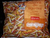 Julienne de légumes