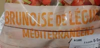 Brunoise de légumes méditerranéen