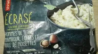 Écrasé de pdt, topinambours,  noisettes