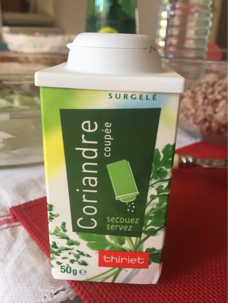 Coriandre coupée