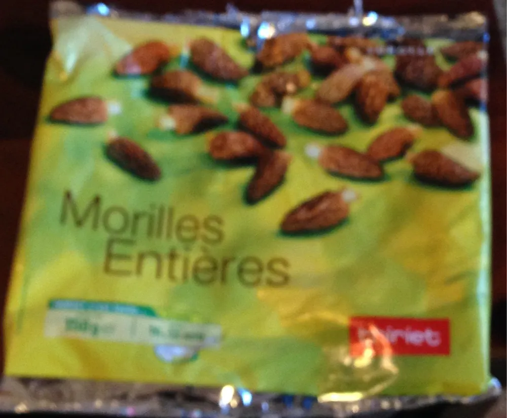 Morilles entières