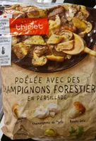 Poêlee avec des champi forestiers en persillade