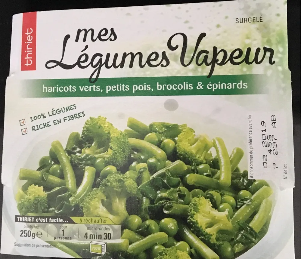 Légumes Vapeurs