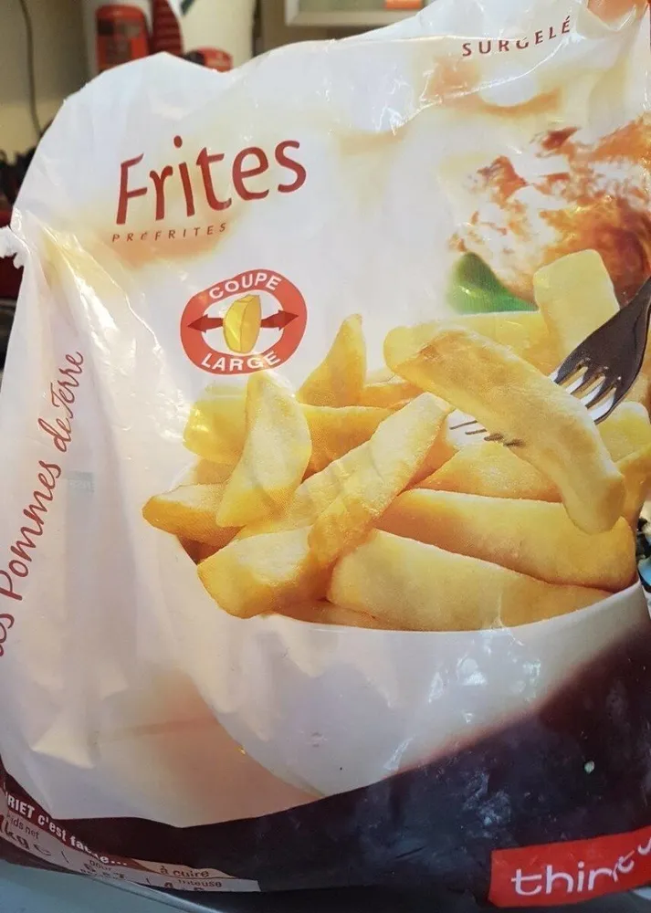 Frites larges
