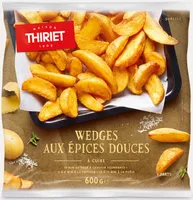 Wedges aux épices douces