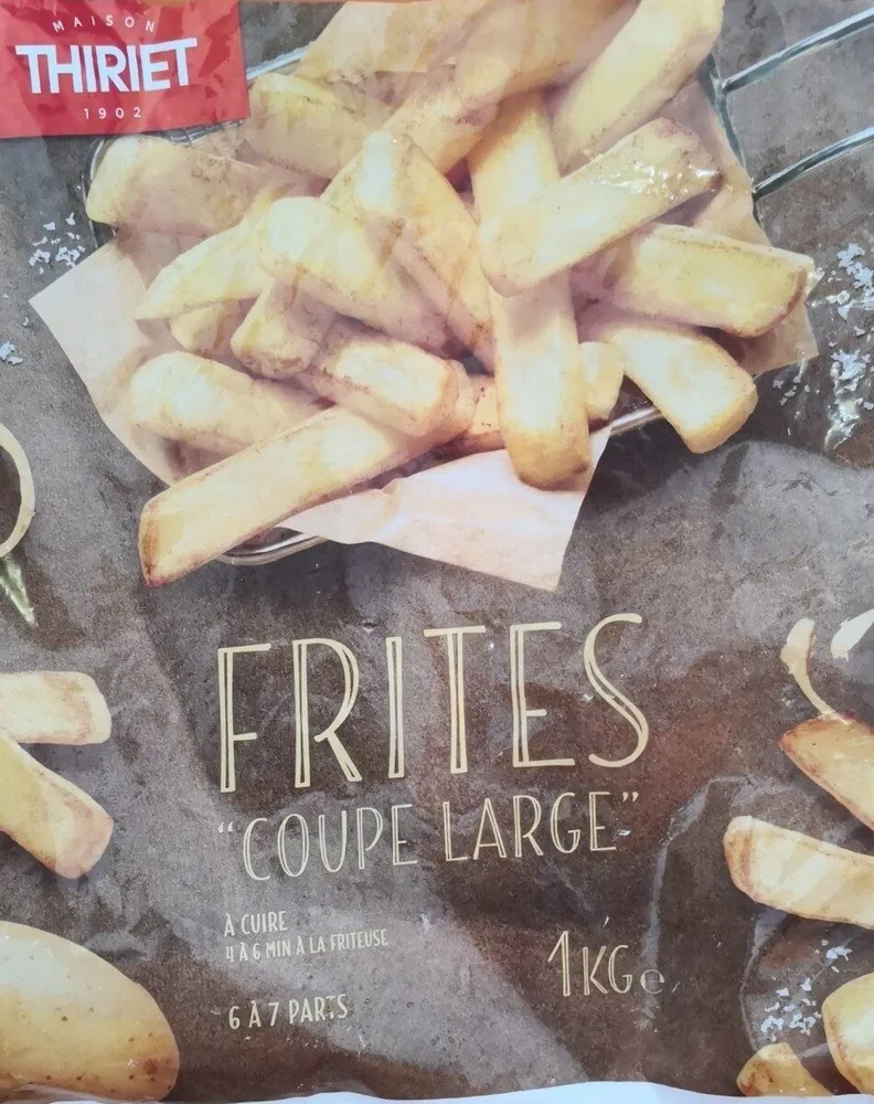 Frites Coupe large