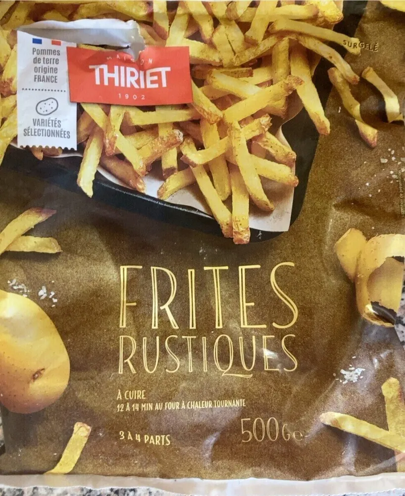 Frites rustiques