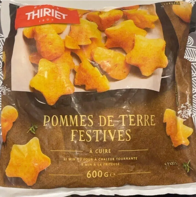 POMMES DE TERRE FESTIVES