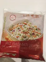 Riz basmati cuisine aux petits legumes