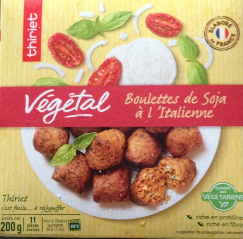 Boulettes de soja à l'italienne