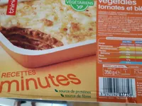 Lasagnes Végétales Tomates et Blé