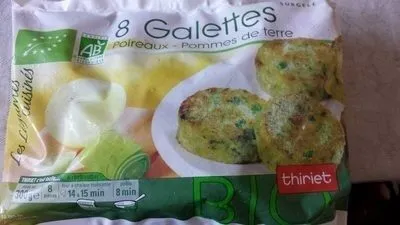 Galettes poireaux pommes de terre