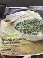 Epinards en branches à la crème