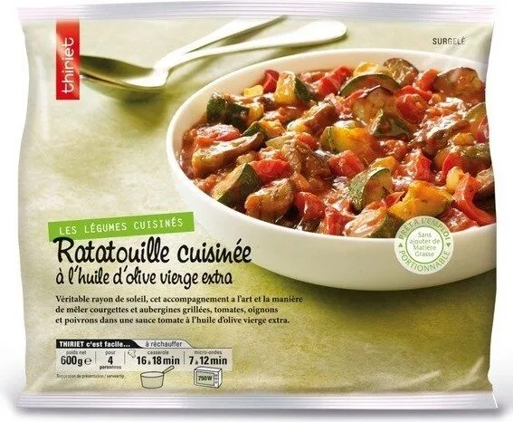 Ratatouille cuisinée
