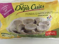 Fonds d’artichauts cuits